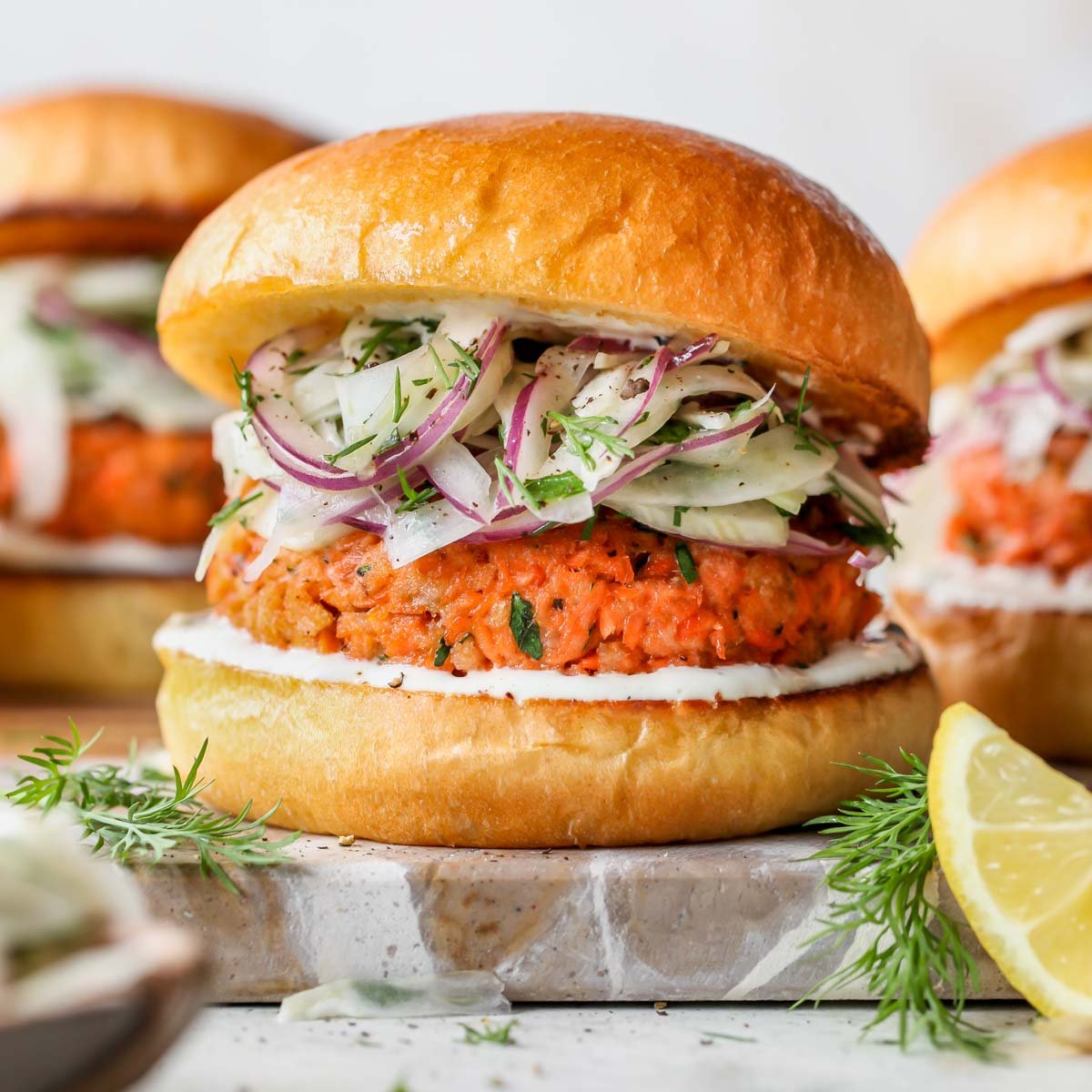 Salmon Burger