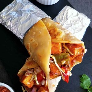 Schezwan Paneer Frankie