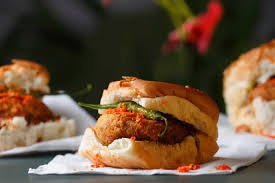 Schezwan Vada Pav