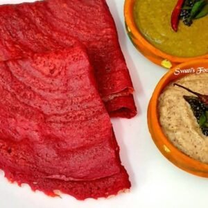 Beetroot Dosa